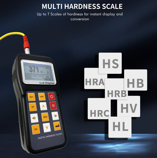 Portable Ultrasonic Hardness Tester: An Efficient Tool for On-Site Industrial Hardness Testing