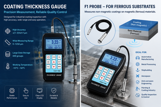 Coating Thickness Gauge: A Reliable Tool for Industrial Quality Control