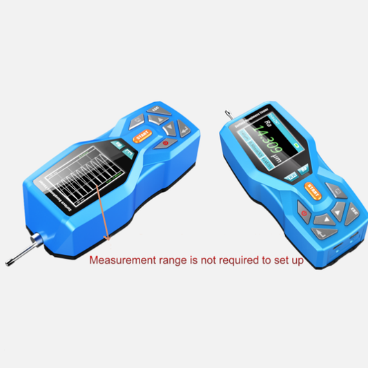 KR221P Color Display Surface Roughness Tester with Bluetooth & Mobile App Support