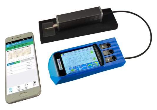 KR311 Split-Type Surface Roughness Tester with 3.5-Inch TFT Display & Bluetooth Printer Connection