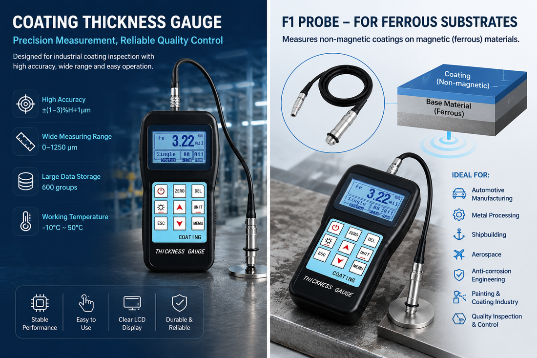 Coating Thickness Gauge: A Reliable Tool for Industrial Quality Control