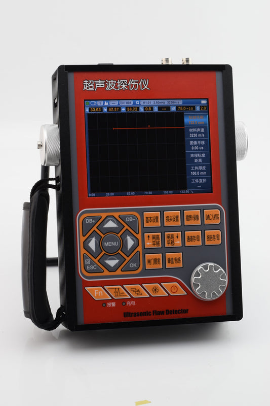 KUT680 Digital Ultrasonic Flaw Detector with 15000mm Range & PDF Reporting